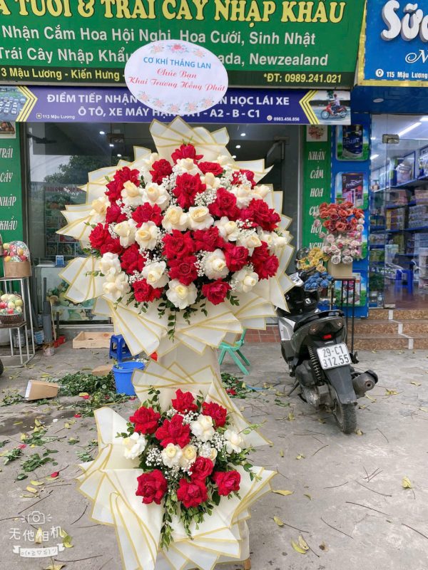 Lẵng hoa 24
