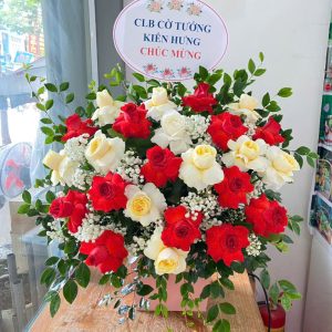 Lẵng hoa 10