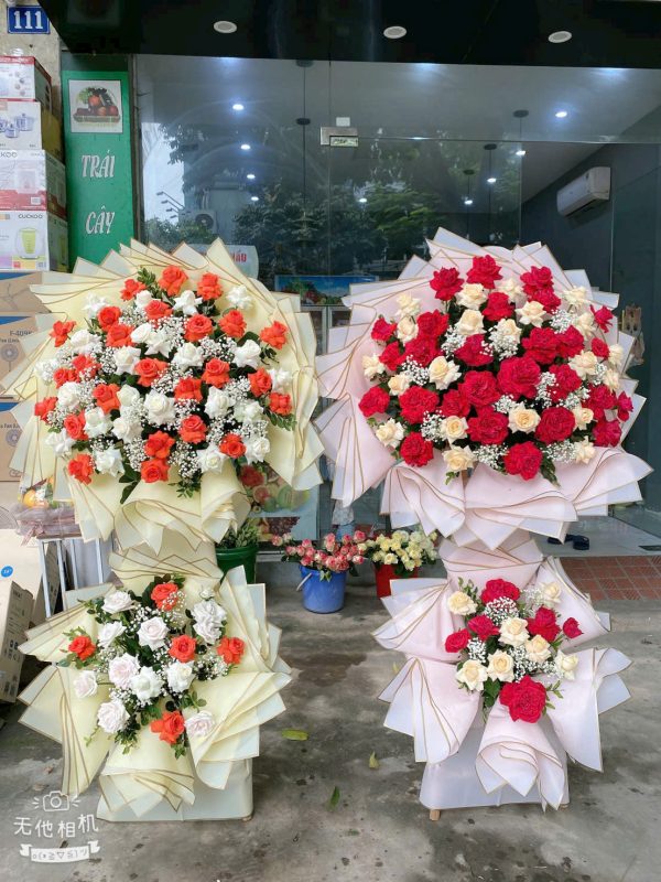 Lẵng hoa 7